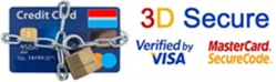 Paiement sécurisé par 3D Secure.