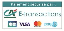 Paiement sécurisé par 3D Secure.