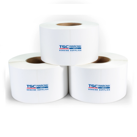 Etiquettes thermiques TSC 100x150, 500 etiquettes, mandrin 25