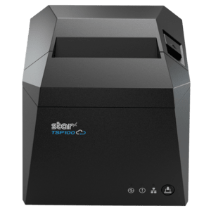 Star TSP143IV-UE SK, Linerless, CloudPRNT, 8 pts/mm (203 dpi), massicot, linerless, LTS, USB, Ethernet, en kit, gris