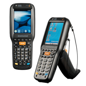 Datalogic Skorpio X4, 1D, imageur, USB, RS232, BT, WiFi, num. fonct., pistolet, batt. tendue, WEC 7