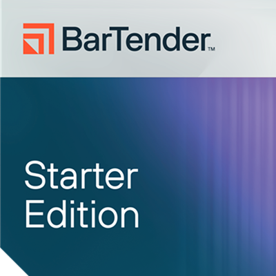 Bartender Workstation Starter avec licence et nombre illimit� de d'imprimantes, incluant un contrat de maintenance standard de 5 ans (MSA)