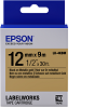 LK-4KBM - Mtallis - Noir sur Or - 12mmx9m