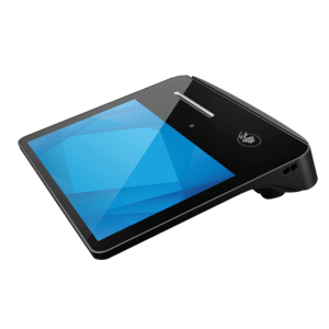 Elo Pay 7' POS System, Print Stand, 17,8 cm (7''), capacitif projet, 10 pts, Full HD, USB-C, BT, WiFi, Android, noir