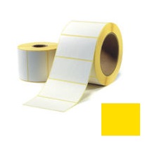 Etiquettes thermiques 43x25 Jaunes