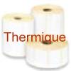 Etiquettes thermiques enlevables 56x25 avec encoche