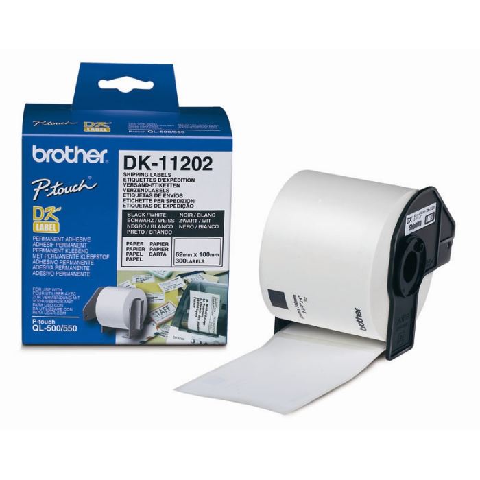 Etiquettes thermiques Brother 62x100