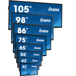 iiyama ProLite IDS, 39.6 cm 15.6, capacitif projet�, Full HD, USB, RS232, Ethernet, Android, noir