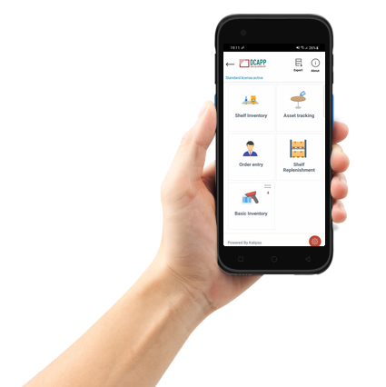 Solution d'inventaire tout compris avec terminal + application