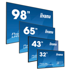 iiyama ProLite LH3241S-B2, 80cm (31,5''), Full HD, USB, RS232, Ethernet, en kit (RS232), noir