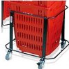 Support panier  roulettes