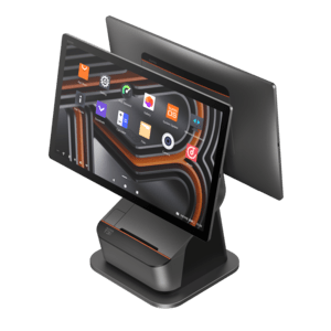 SUNMI T3 PRO MAX, GMS-EDLA, 39,6 cm (15,6''), Full HD, massicot, USB, BT (BLE), Ethernet, WiFi, NFC, Android, noir