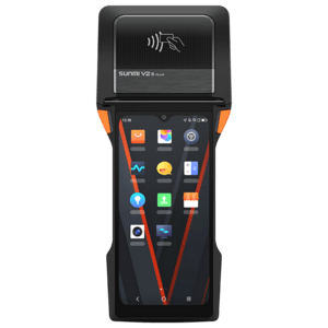 SUNMI V2s PLUS, 2D, GPS, USB-C, BT, WiFi, 4G, NFC, Android, en kit, GMS