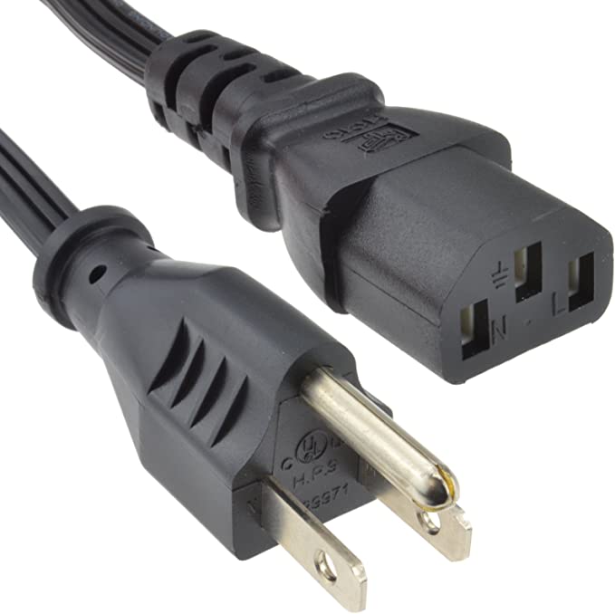 Cordon d'alimentation secteur USA vers C13, 2m