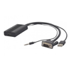 Adaptateur VGA (M) / HDMI (F) + Audio