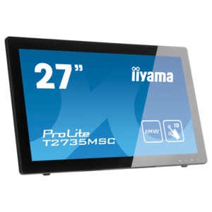 iiyama ProLite T2755MSC-B1, 68,6 cm (27''), capacitif projet, Full HD, USB, en kit (USB), noir