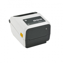 Imprimante Etiquettes Zebra ZD421c Healthcare, cartouche ruban, 12 pts/mm (300 dpi), RTC, EPLII, ZPLII, USB, USB Host, BT (BLE), Ethernet, blanc