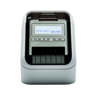 Imprimante d'étiquettes pour la gestion des visiteurs Brother QL-820NWBCVM, avec Wi-Fi, réseau Ethernet et Bluetooth Imprimante d'étiquettes pour la gestion des visiteurs Brother QL-820NWBCVM, avec Wi-Fi, réseau Ethernet et Bluetooth